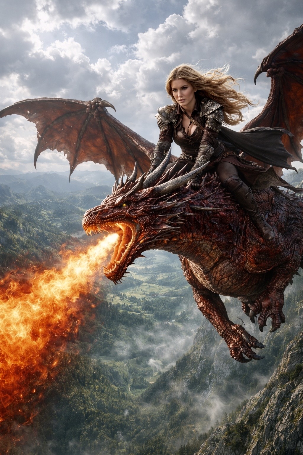 Jemma rides the Dragon