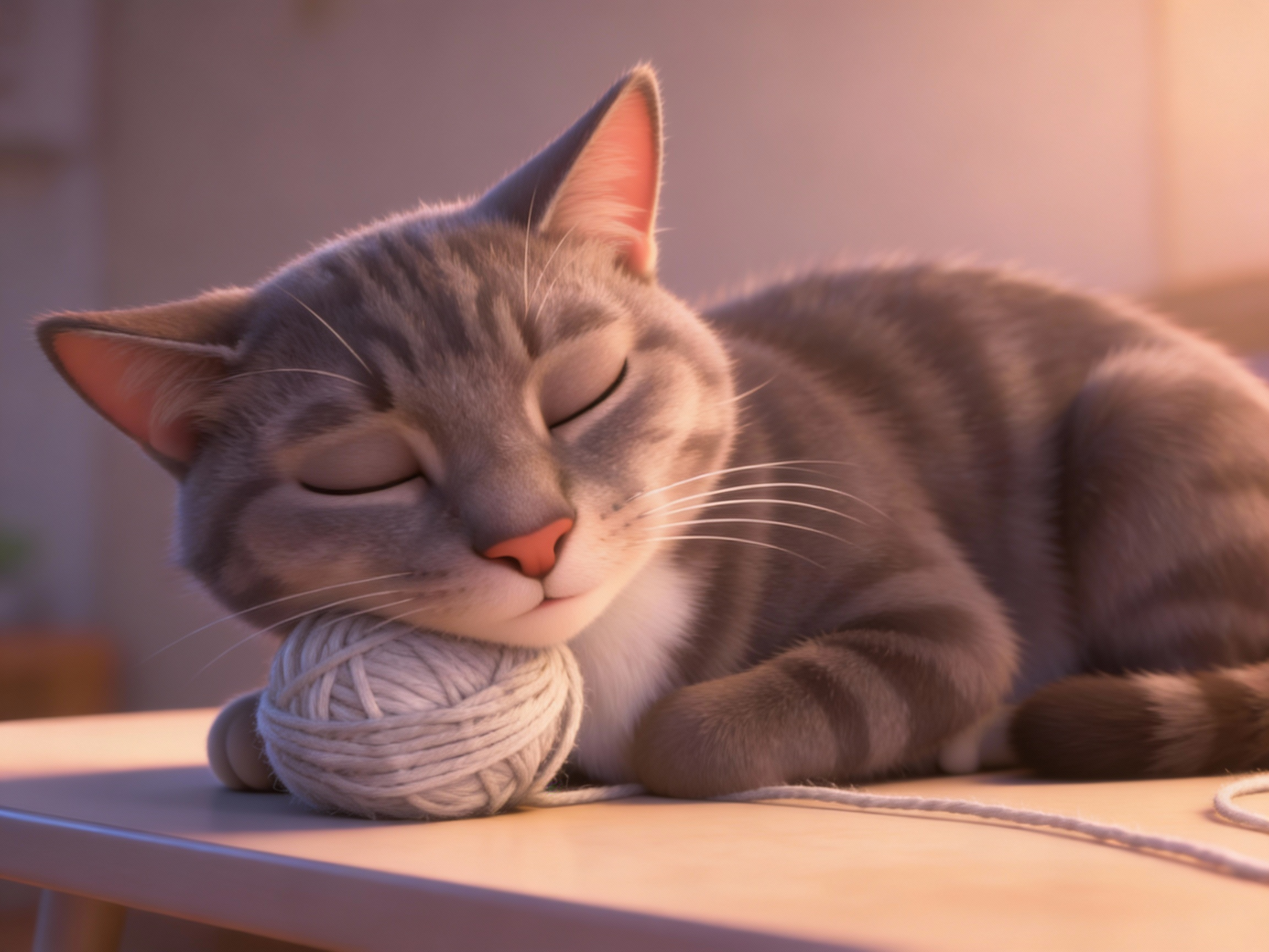 Dozing cat