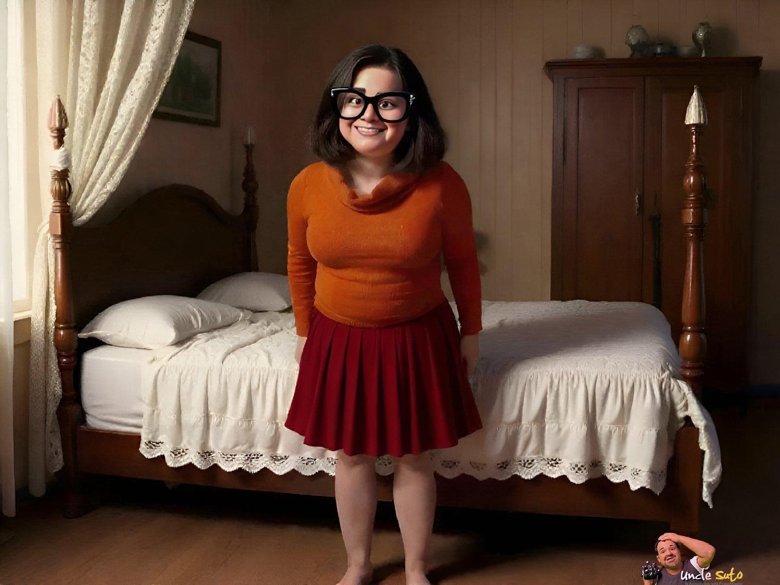 Velma Dinkley in her room