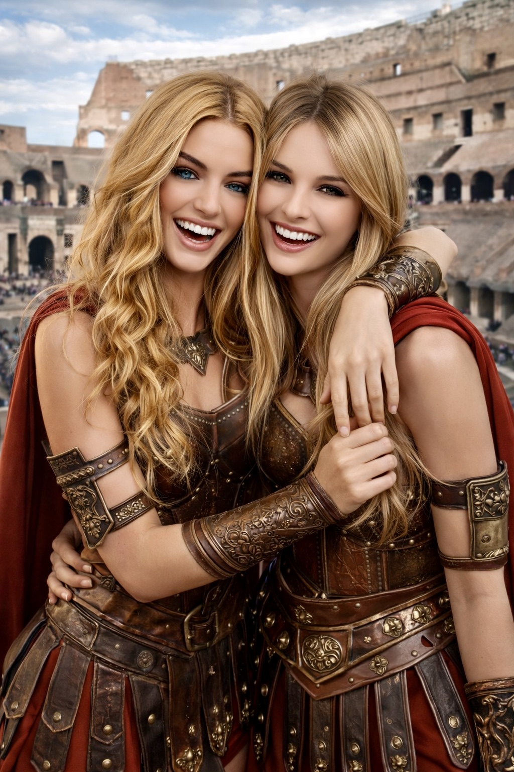 Manon and Harper, Roman Gladiators